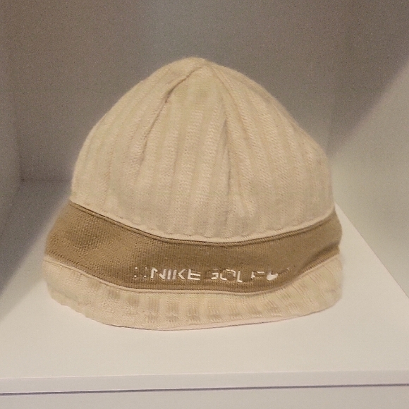Nike Golf Tan Ribbed Knit Beanie - Picture 5 of 5